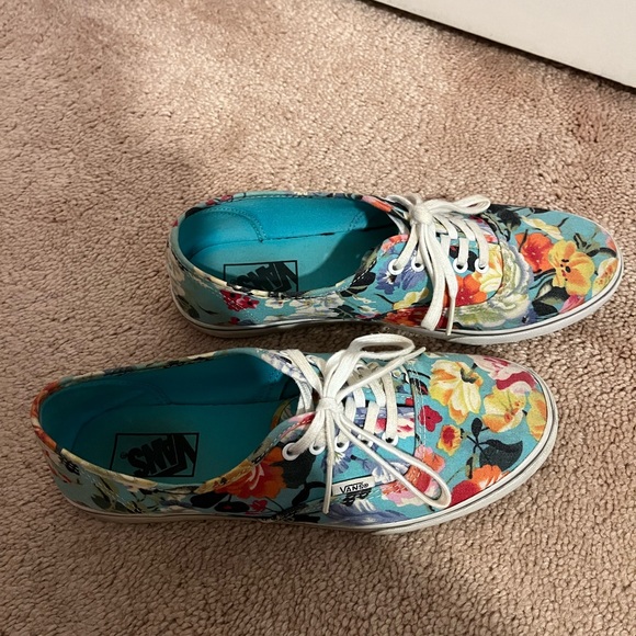 Vans Authentic Fit Lows Floral Design Rare - Picture 5 of 6